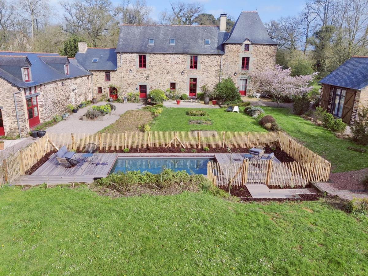 Manoir Le Courtillon Le Pont Rean Экстерьер фото